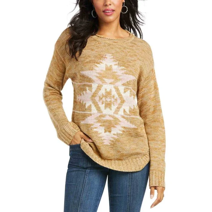 French Terry Knit TopsAriat Women's First Date Sweater