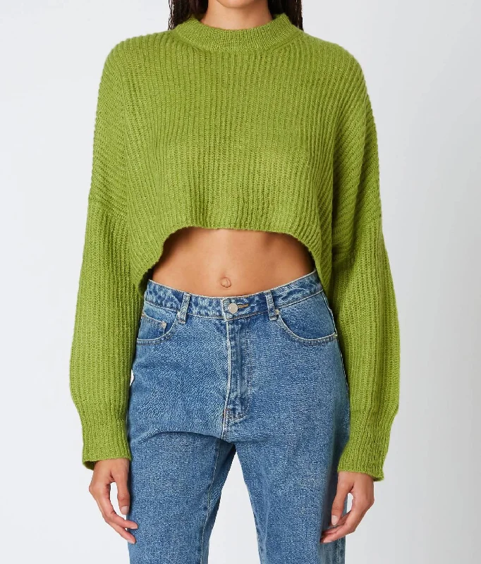 Graphic Knit TopsBlakely Sweater In Basil