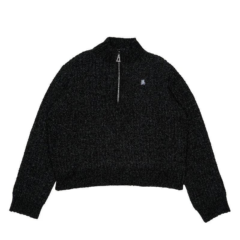 Fall Knit TopsChenille Zip Sweater