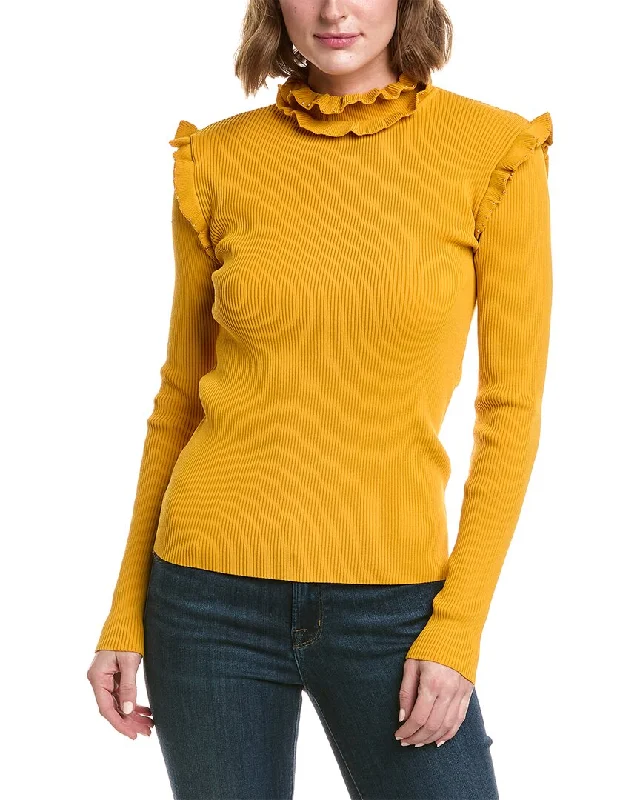 Organic Cotton Knit TopsGracia Ribbed Sweater