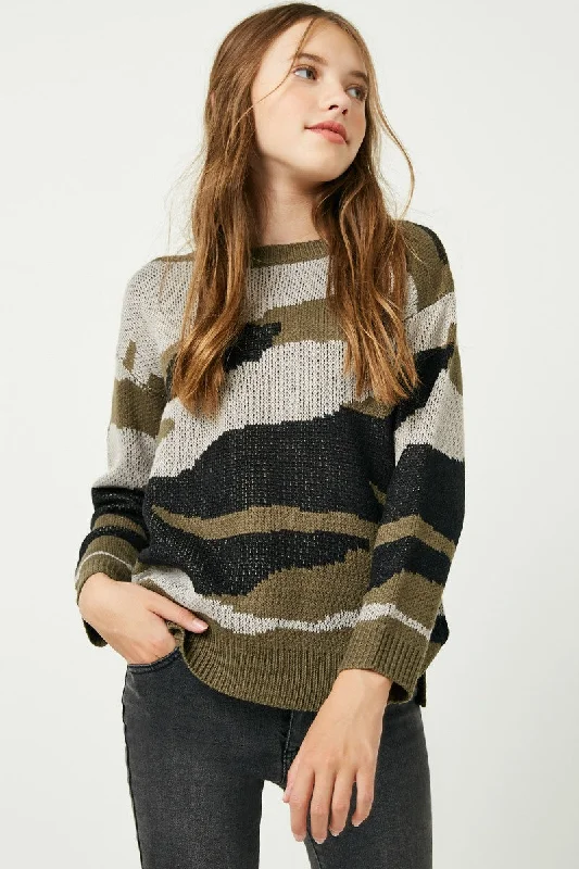 Cropped Knit TopsGirls Gone Outdoors Sweater