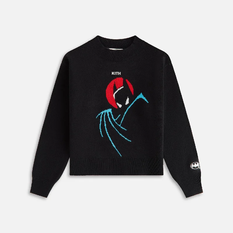 Cotton Knit TopsBatman | Kith Kids Animated Sweater - Black