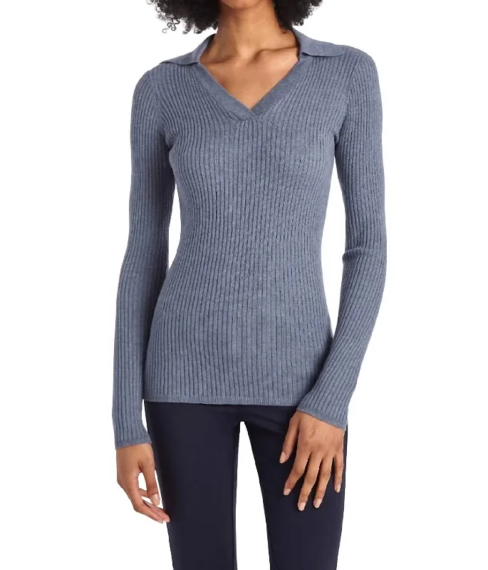 Hiking Knit TopsSierra Sweater In Waterfront