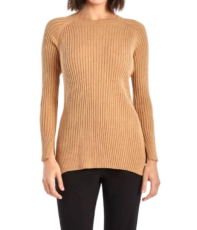 Limited Edition Knit TopsStarliner Sweater In Tan