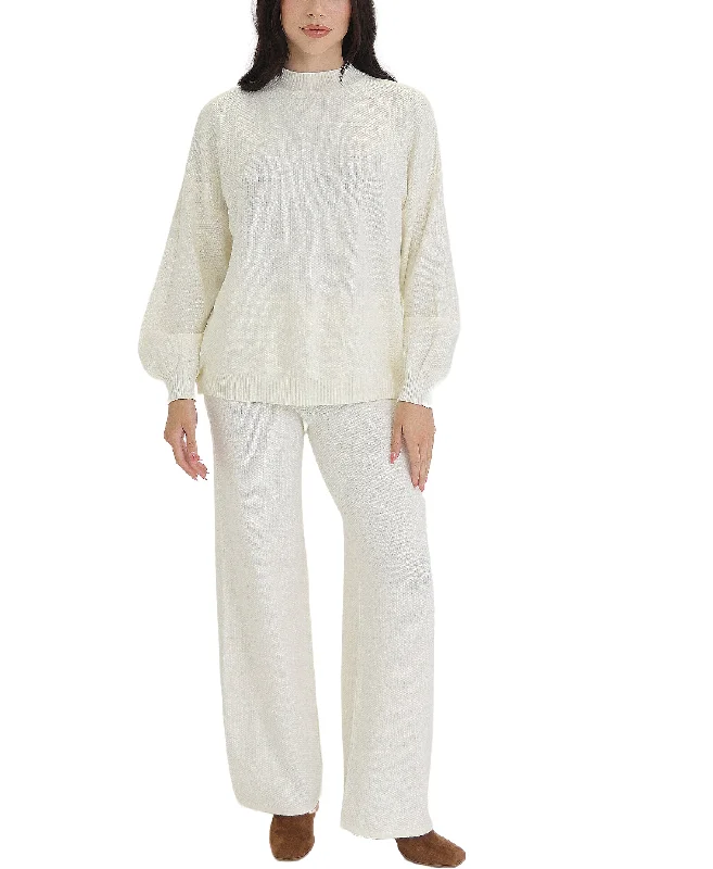 Embellished Knit TopsTextured Sweater & Pants Set - 2 Pc Set