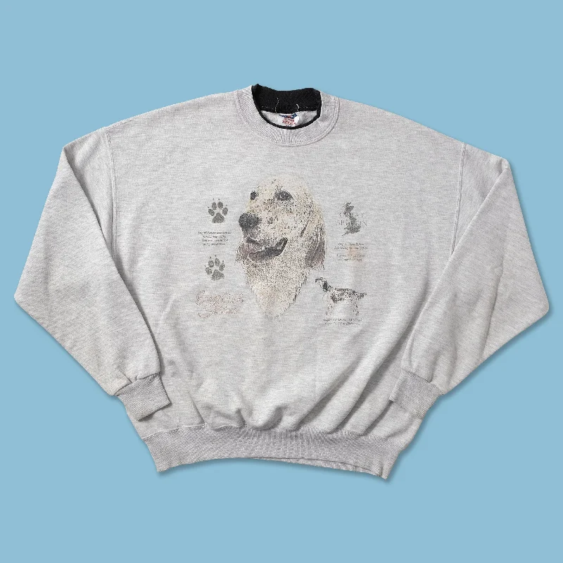 College Knit TopsVintage English Setter Sweater Large