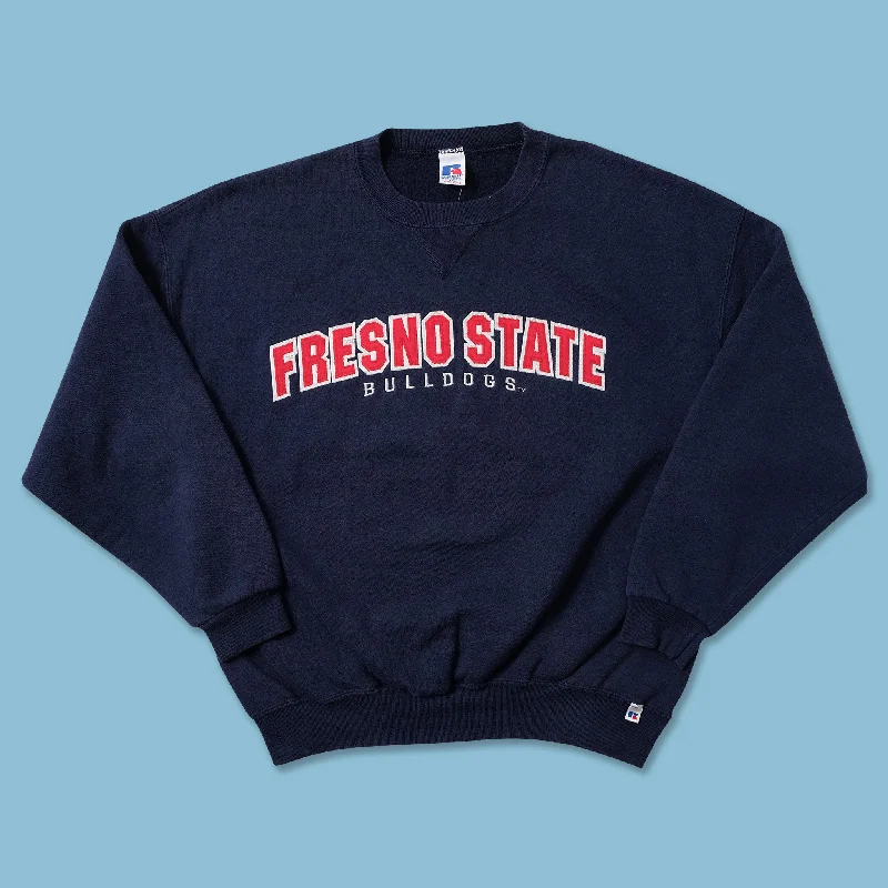 Fishing Knit TopsVintage Russell Athletic Fresno State Sweater XLarge