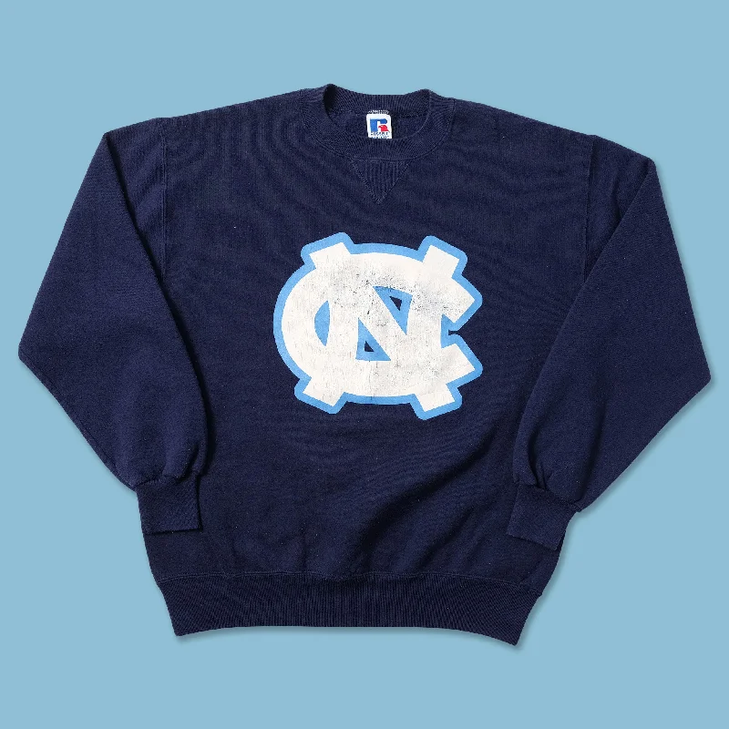 Statement Knit TopsVintage Russell Athletic UNC Sweater Medium