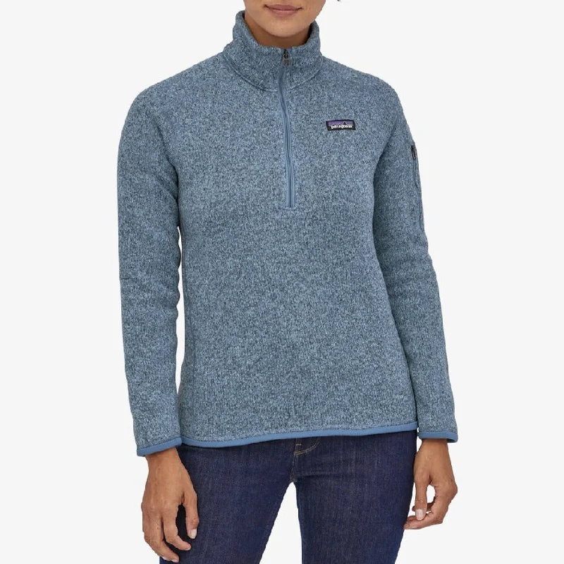 Polyester Knit TopsWomen's Better Sweater® 1/4-Zip Fleece