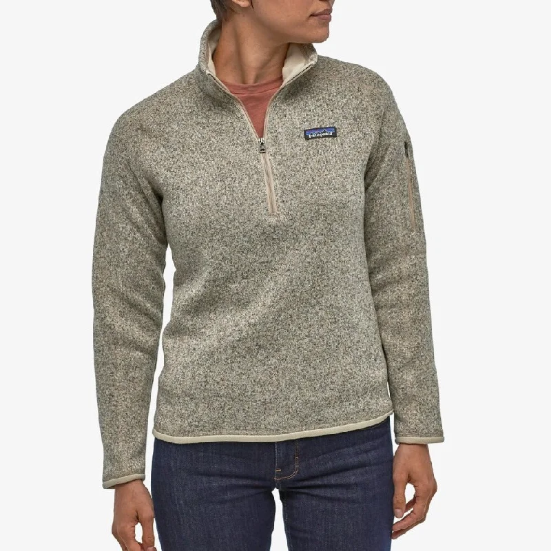 Recycled Fabric Knit TopsWomen's Better Sweater® 1/4-Zip Fleece